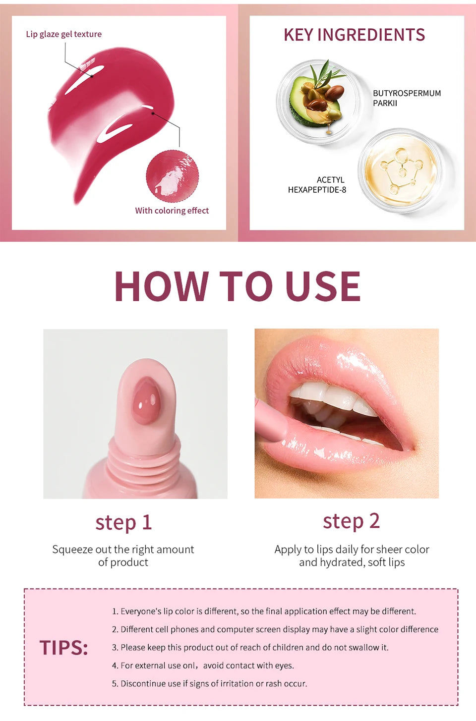 Peptide Lip serum